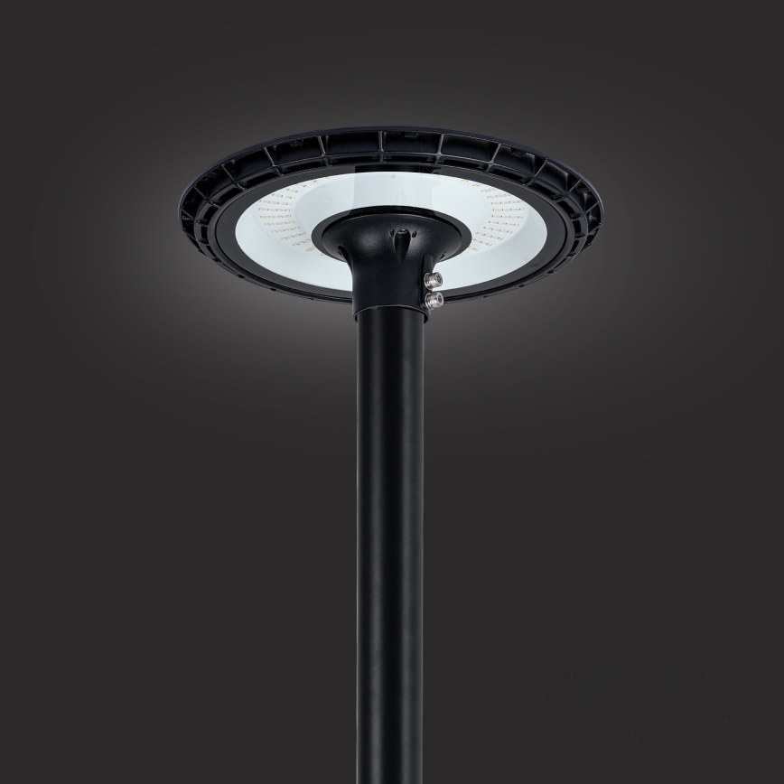 Brilagi - LED udendørs gadelampe med 3 m mast URBANSPARK LED/120W/230V sort IP65