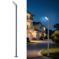 Brilagi - LED udendørs gadelampe med 3 m stolpe og leddelt arm URBANLIGHT LED/50W/230V antracit IP65