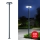 Brilagi - LED udendørs gadelampe med 3 m stolpe URBANSPARK LED/120W/230V antracit IP65