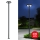 Brilagi - LED udendørs gadelampe med 4 m mast URBANSPARK LED/120W/230V sort IP65