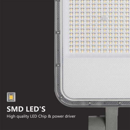 Brilagi - LED udendørs gadelampe med leddelt beslag URBANLIGHT LED/200W/230V grå IP65