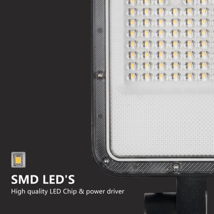Brilagi - URBANLIGHT LED udendørs gadelampe med justerbart ledfæste 50W/230V sort IP65