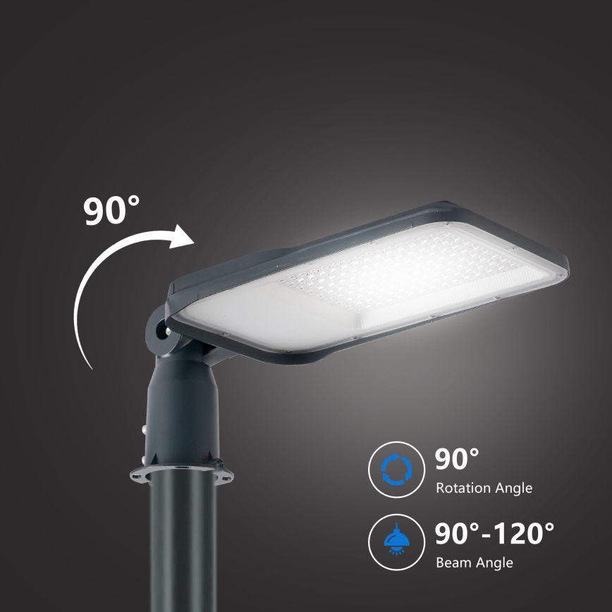 Brilagi - LED udendørs gadelampe med drejeled URBANLIGHT LED/100W/230V antracit IP65