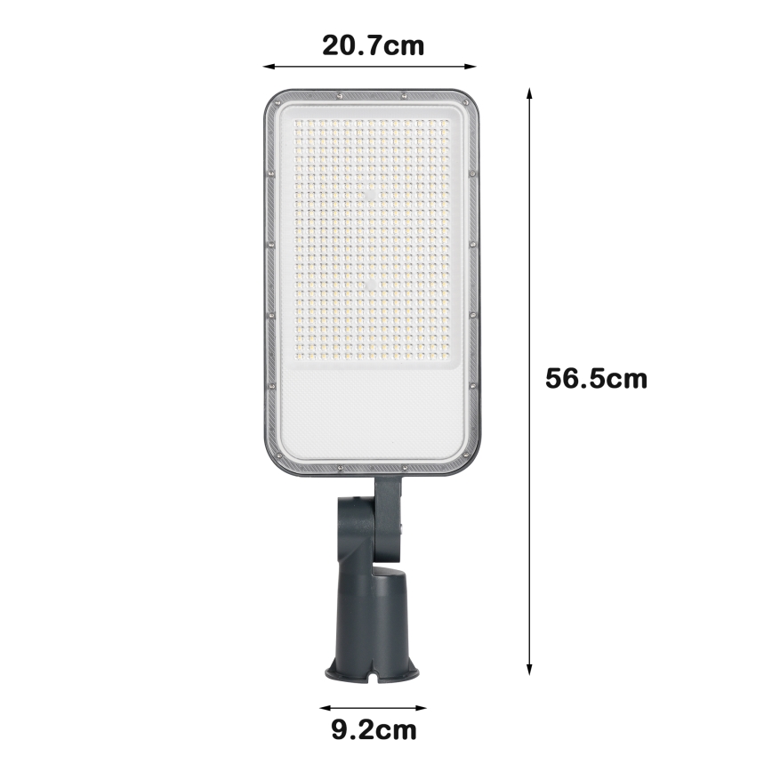 Brilagi - LED udendørs gadelampe med justerbar vinkel URBANLIGHT LED/200W/230V antracit IP65