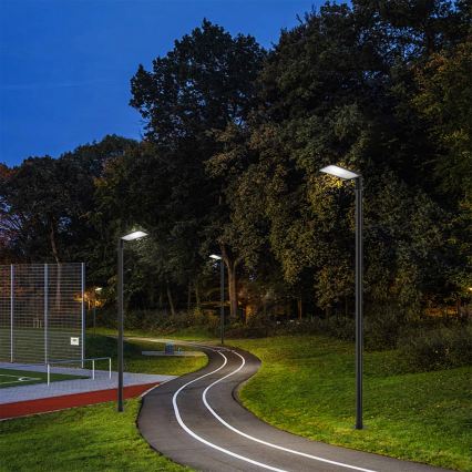 Brilagi - LED udendørs gadelampe med justerbart led URBANLIGHT LED/200W/230V sort IP65