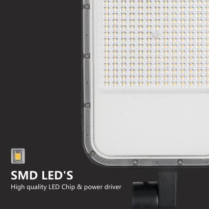 Brilagi - LED udendørs gadelampe med justerbart led URBANLIGHT LED/200W/230V sort IP65