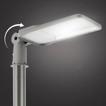 Brilagi - LED udendørs gadelampe med leddelt beslag URBANLIGHT LED/200W/230V grå IP65