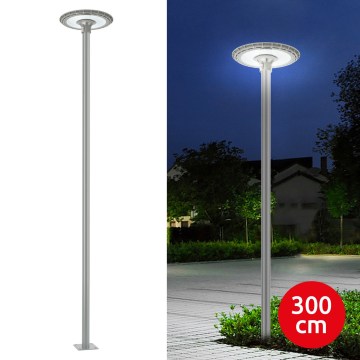 BRILAGI - LED Udendørs gadelampe med mast 3 m URBANSPARK LED/120W/230V grå IP65