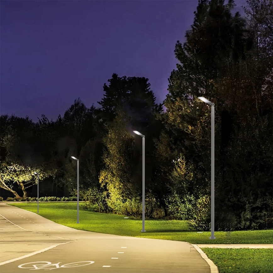 Brilagi - LED udendørs gadelampe URBANLIGHT LED/100W/230V grå IP65