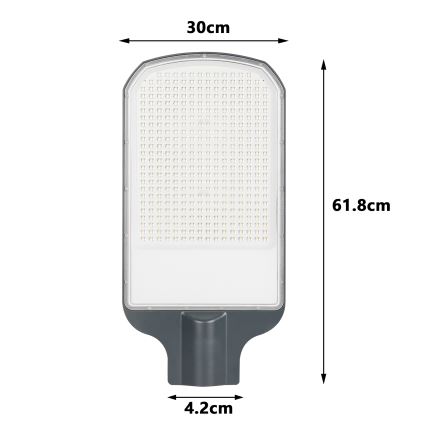 Brilagi - LED udendørs gadelampe URBANLIGHT LED/250W/230V antracit IP65