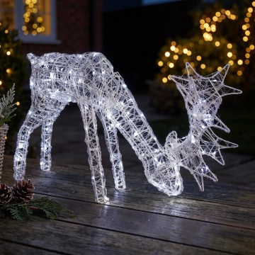 BRILAGI - LED Udendørs juledekoration LED/1,5W/230V IP44 73x47 cm rensdyr