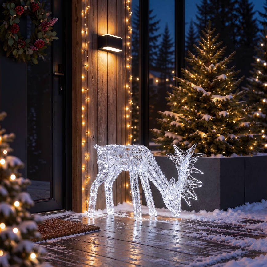 BRILAGI - LED Udendørs juledekoration LED/1,5W/230V IP44 73x47 cm rensdyr