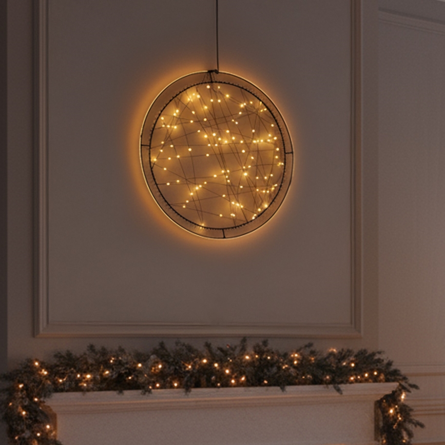 Brilagi - LED udendørs juledekoration LED/2,6W/230V IP44 46 cm ring