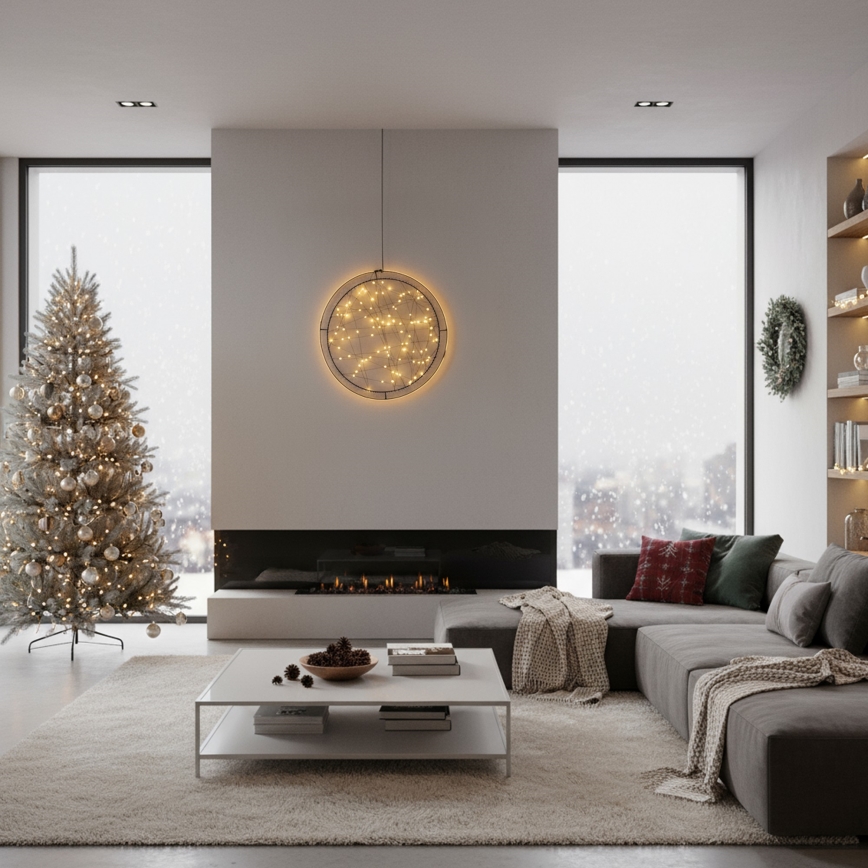 Brilagi - LED udendørs juledekoration LED/2,6W/230V IP44 46 cm ring