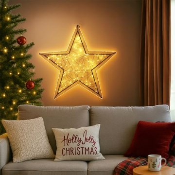 Brilagi - LED Udendørs juledekoration LED/2,6W/230V IP44 47x45 cm stjerne