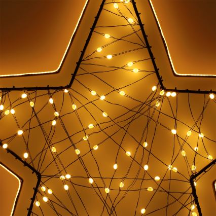 Brilagi - LED Udendørs juledekoration LED/2,6W/230V IP44 47x45 cm stjerne