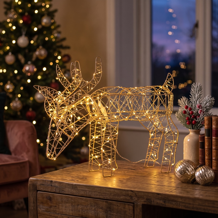 BRILAGI - LED Udendørs juledekoration LED/3,3W/230V IP44 56x43 cm rensdyr