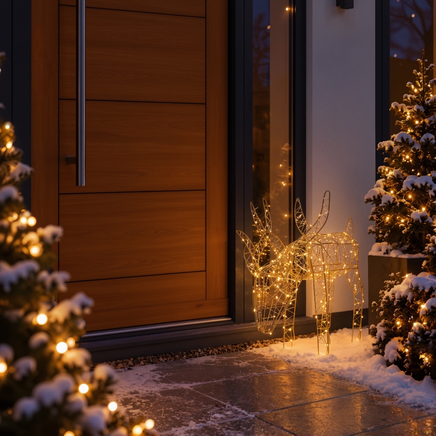 BRILAGI - LED Udendørs juledekoration LED/3,3W/230V IP44 56x43 cm rensdyr