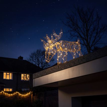 BRILAGI - LED Udendørs juledekoration LED/3,3W/230V IP44 56x43 cm rensdyr
