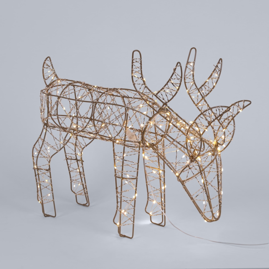 BRILAGI - LED Udendørs juledekoration LED/3,3W/230V IP44 56x43 cm rensdyr