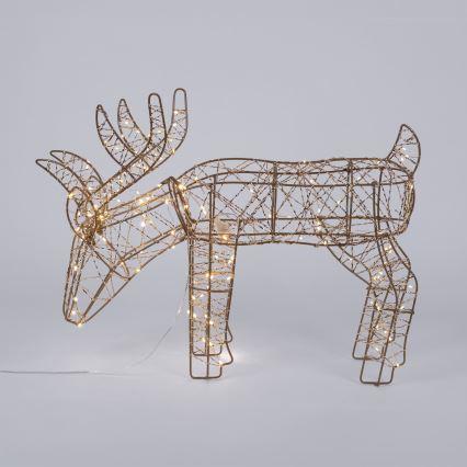 BRILAGI - LED Udendørs juledekoration LED/3,3W/230V IP44 56x43 cm rensdyr