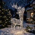 BRILAGI - LED udendørs juledekoration LED/3,3W/230V IP44 60x37 cm rensdyr
