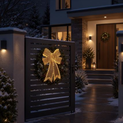 BRILAGI - LED udendørs juledekoration LED/3,3W/230V IP44 gylden sløjfe