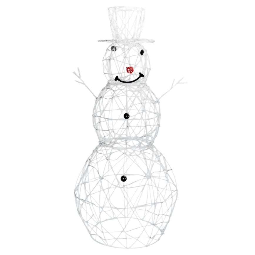 Brilagi - LED udendørs juledekoration LED/3,6W/31/230V 6500K 60 cm IP44 snemand