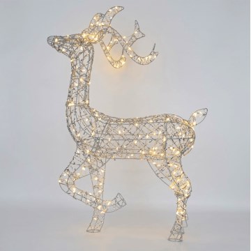BRILAGI - LED Udendørs juledekoration LED/3,6W/8 funktioner 105 cm IP44 rensdyr