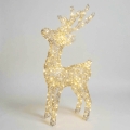 BRILAGI - LED udendørs juledekoration LED/3,6W/8 funktioner 90 cm IP44 rensdyr varm hvid