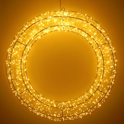 Brilagi - LED udendørs juledekoration LED/6W/230V IP44 50 cm krans