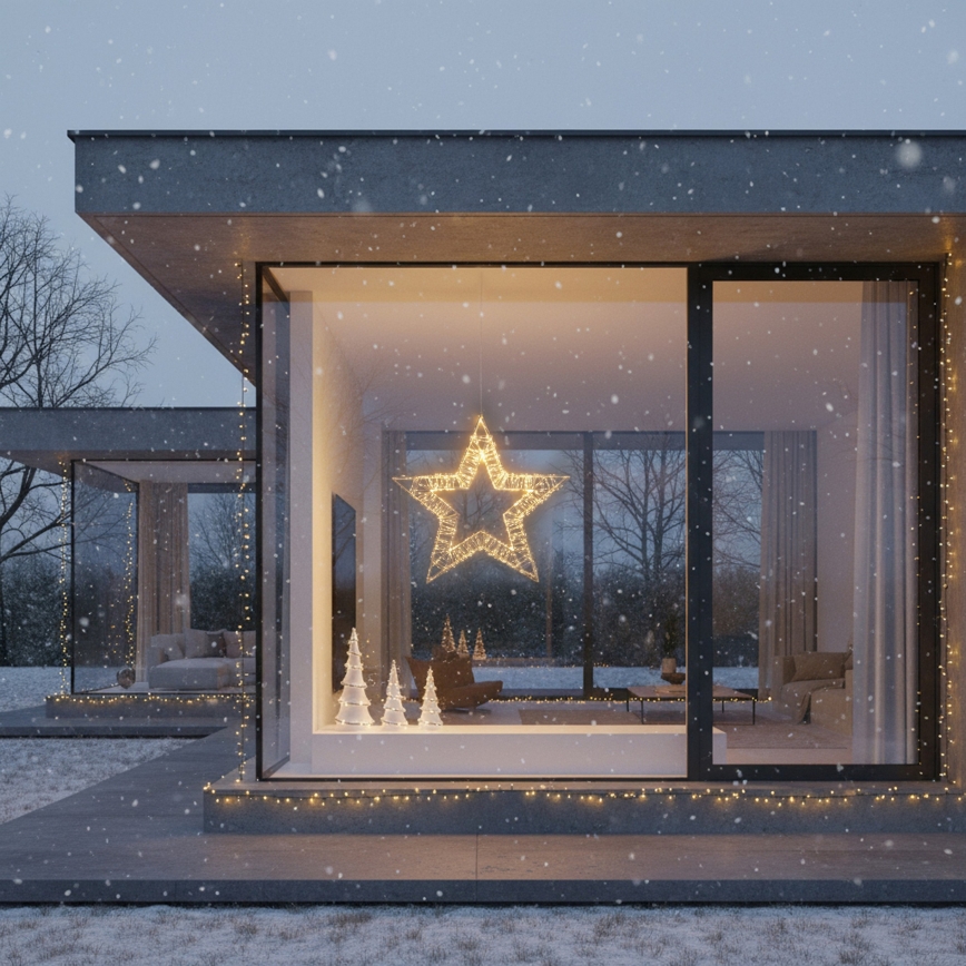 Brilagi - LED udendørs juledekoration LED/6W/230V IP44 50x48 cm stjerne