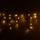 Brilagi - LED udendørs julegardin 200xLED/8 funktioner 13m IP44 varm hvid istapper