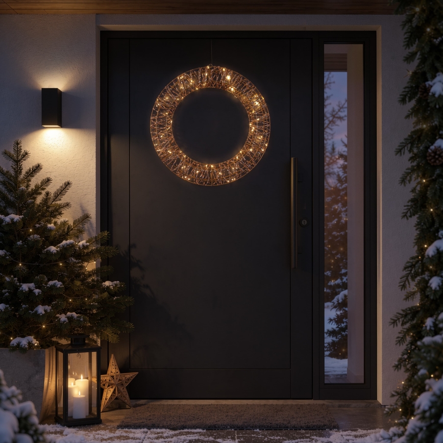 BRILAGI - LED udendørs julekrans LED/3,3W/230V IP44 Ø 48 cm