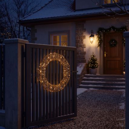 BRILAGI - LED udendørs julekrans LED/3,3W/230V IP44 Ø 48 cm