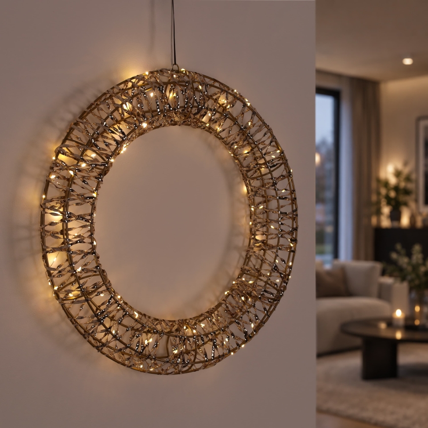 BRILAGI - LED udendørs julekrans LED/3,3W/230V IP44 Ø 48 cm