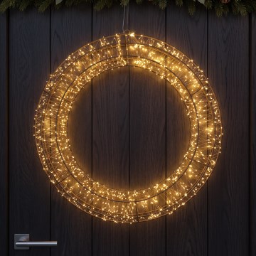 BRILAGI - LED Udendørs julekrans LED/5,4W/230V IP44 Ø 50 cm