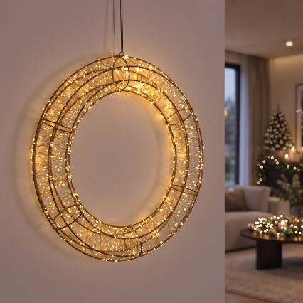 BRILAGI - LED Udendørs julekrans LED/5,4W/230V IP44 Ø 50 cm