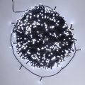 BRILAGI - LED udendørs julelyskæde 1000xLED/8 funktioner 105 m IP44 kold hvid