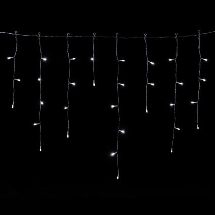 BRILAGI - LED udendørs julelyskæde 1000xLED/9W/8 funktioner 53x0,6m IP44 kold hvid