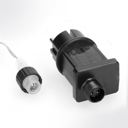 BRILAGI - LED udendørs julelyskæde 150 LED 5 m IP44 kold hvid fyrværkeri-effekt