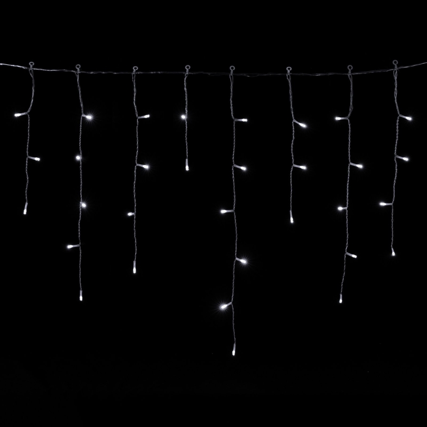 BRILAGI - LED udendørs julelyskæde 1500xLED/12W/8 funktioner 78x0,6m IP44 kold hvid