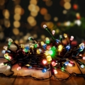 BRILAGI - LED udendørs julelyskæde 200xLED/2 funktioner 25m IP44 multifarvet
