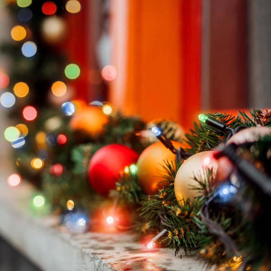 Brilagi - LED udendørs julelyskæde 200xLED/2 funktioner 25m IP44 multifarvet