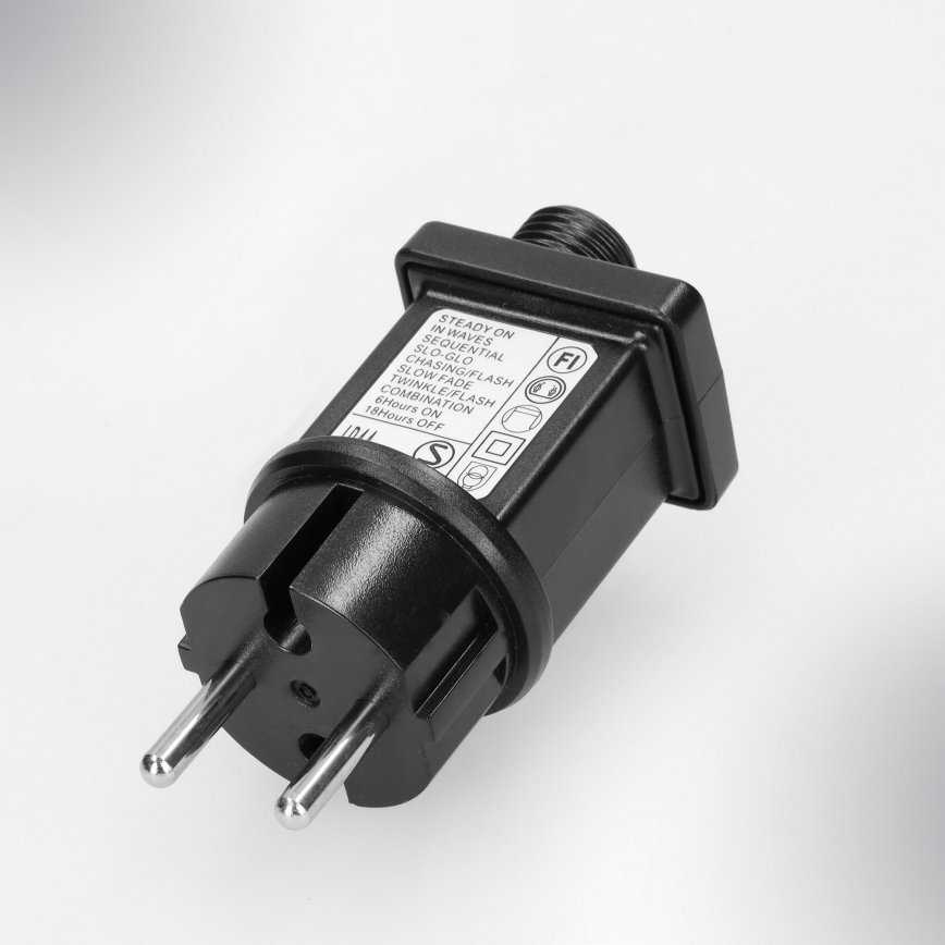 Brilagi - LED udendørs julelyskæde 200xLED/8 funktioner 13m IP44 varm hvid istapper