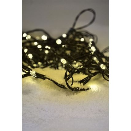 Brilagi - LED udendørs julelyskæde 200xLED/8 funktioner 23 m IP44 varm hvid