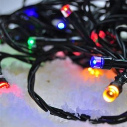 Brilagi - LED udendørs julelyskæde 300xLED/8 funktioner 35 m IP44 multifarvet