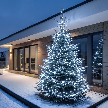 BRILAGI - LED udendørs julelyskæde 400xLED 13m IP44 kold hvid