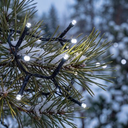 BRILAGI - LED udendørs julelyskæde 400xLED 13m IP44 kold hvid