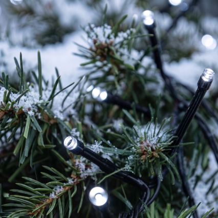 BRILAGI - LED udendørs julelyskæde 400xLED 13m IP44 kold hvid